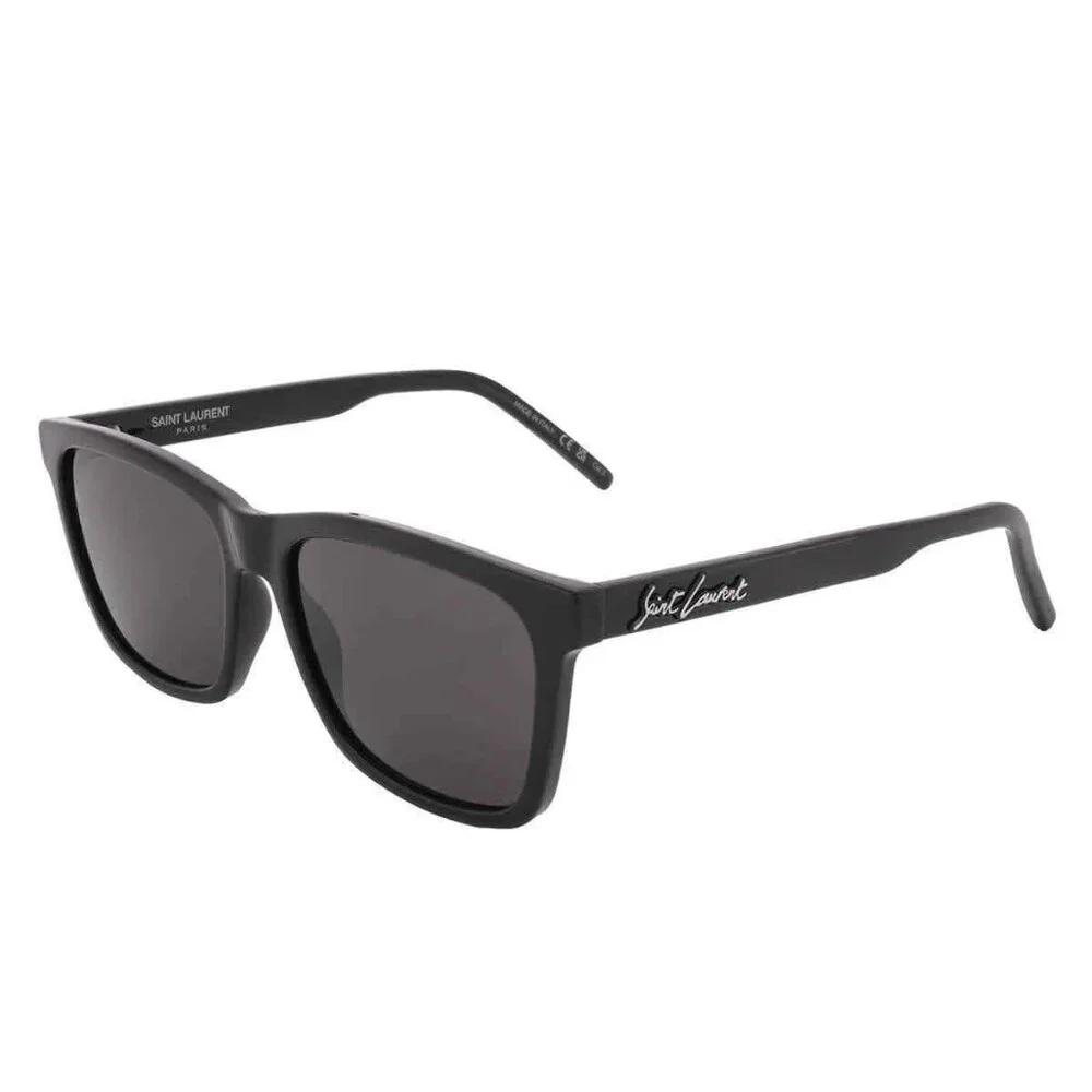 Saint Laurent Black Men's Square Sunglasses New